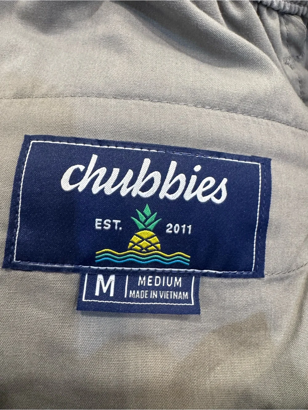 chubbies Everywear Performance Shorts 6” Gray size Medium - Picture 7 of 12